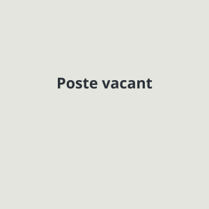 Poste vacant